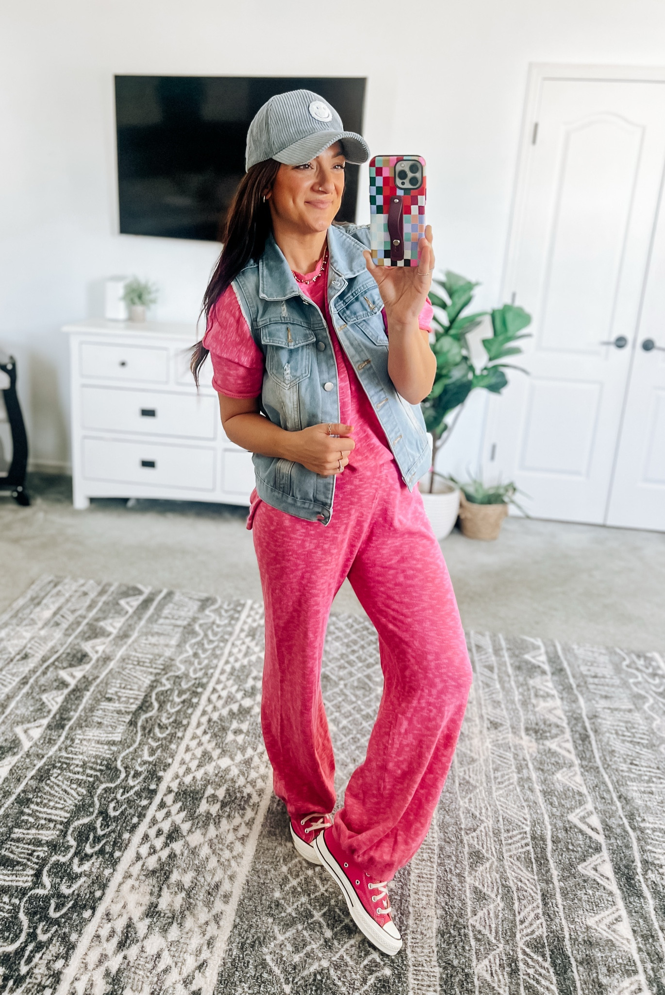 The comfiest Amazon set! True to size and available in multiple colors. Feels like pjs, but if you add a vest and a hat you feel “put together” 👏 

#LTKFindsUnder100 #LTKFindsUnder50 #LTKStyleTip