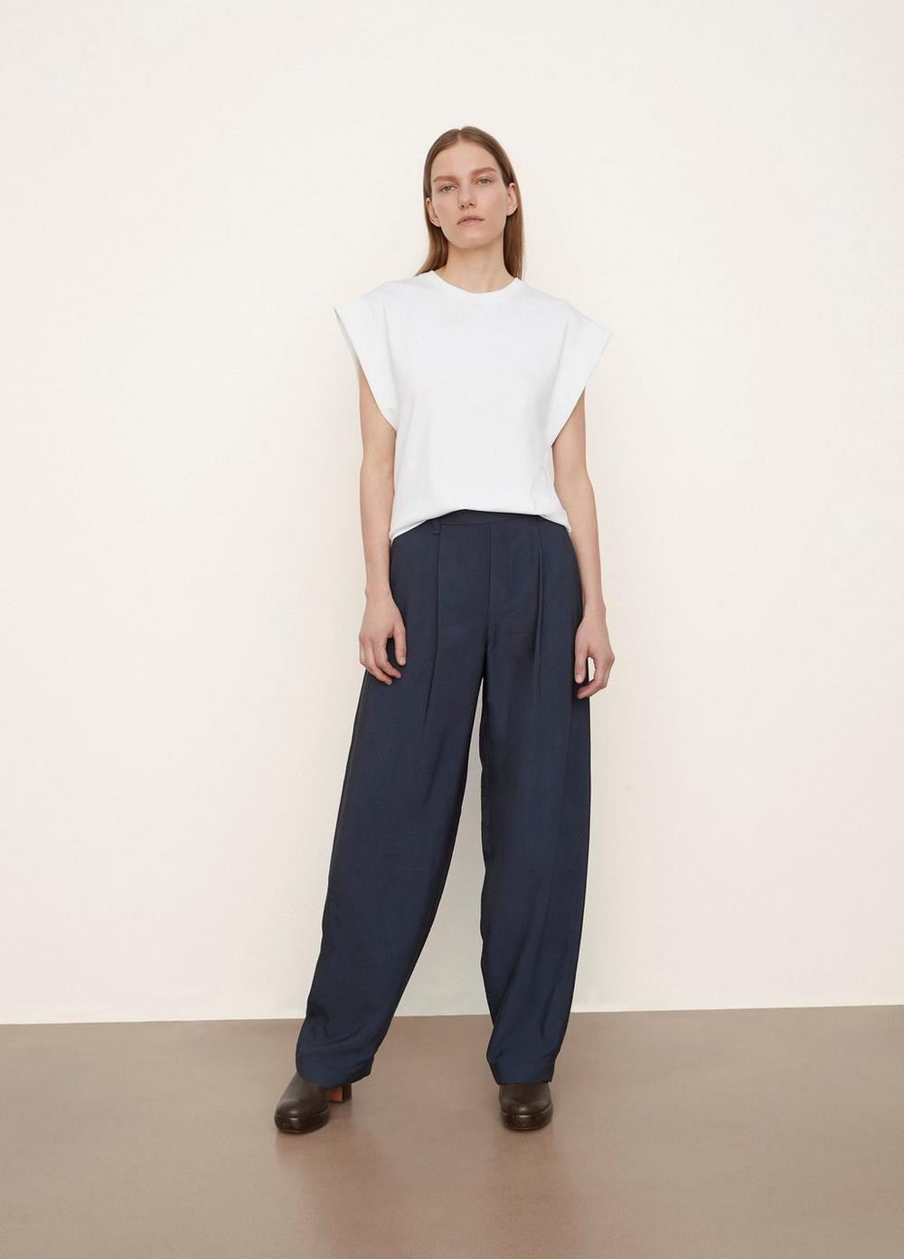 Rib Trim Muscle Tee | Vince LLC