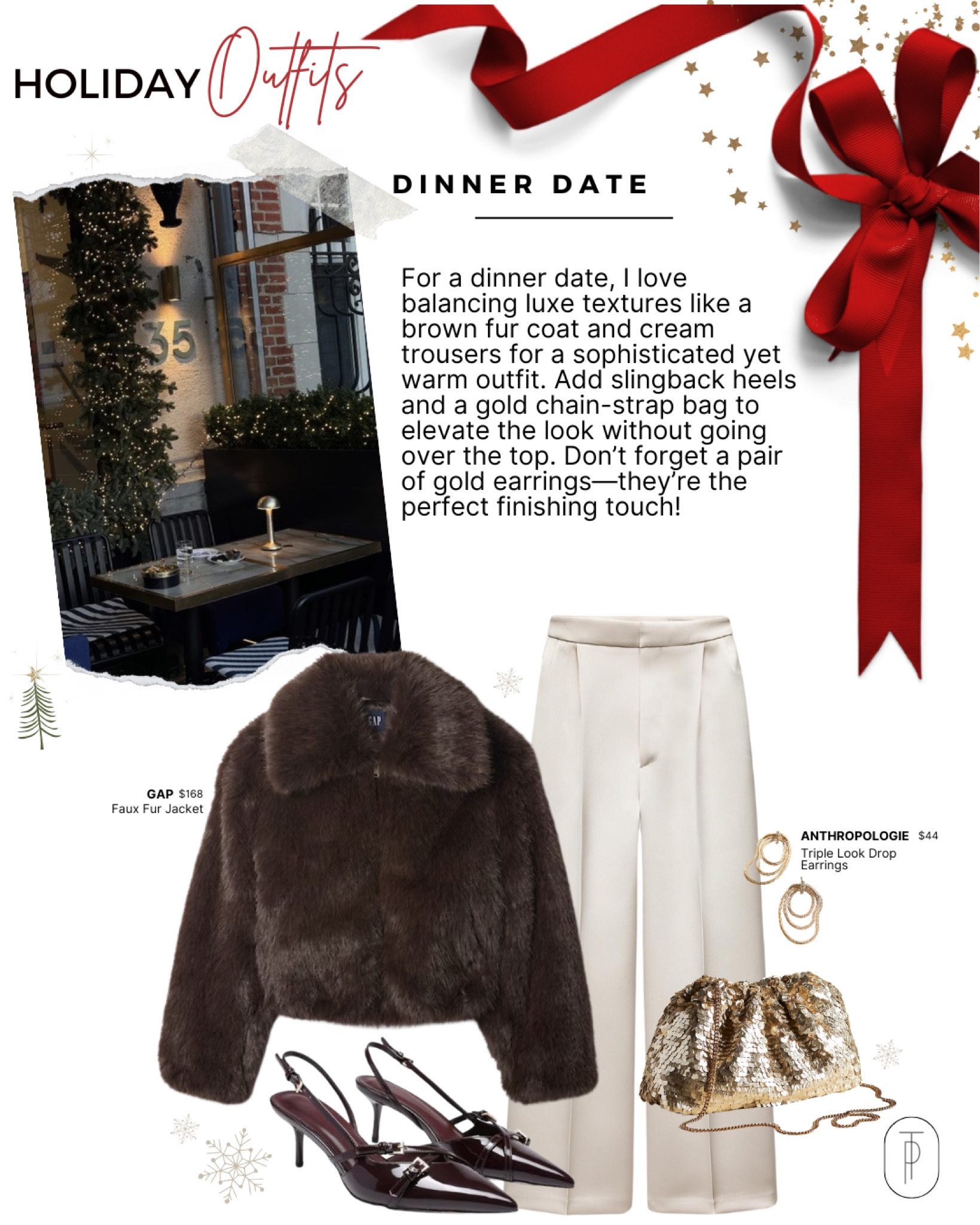 Holiday Outfits | What to wear
Pants are ZARA ref: 9353/925

#LTKParties #LTKHoliday