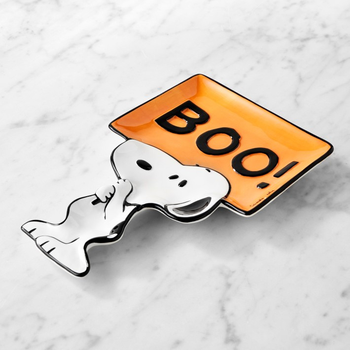 PEANUTS™ x Williams Sonoma Halloween Spoon Rest, Ceramic Stoneware | Williams-Sonoma