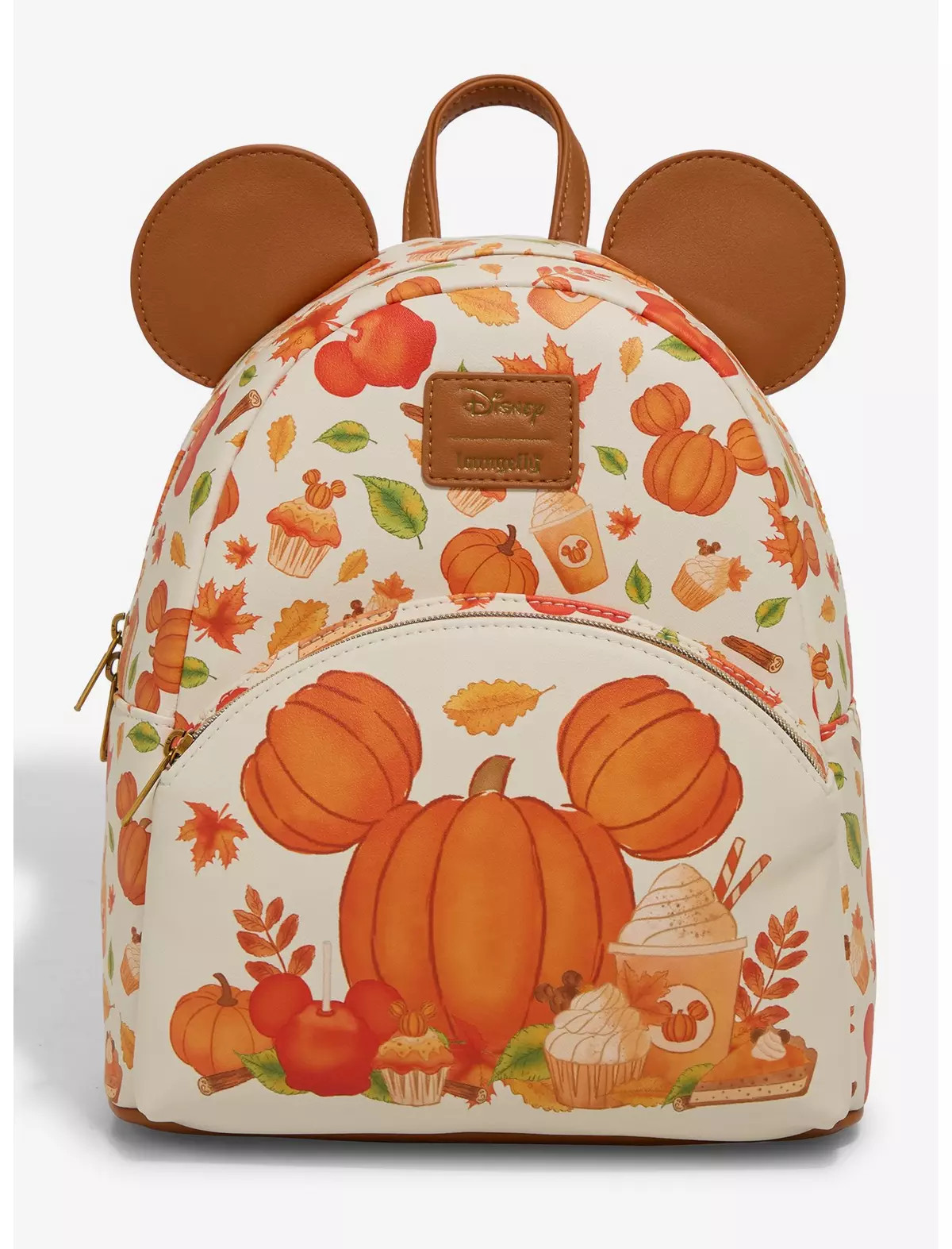 Loungefly Disney Mickey Mouse Pumpkin Fall Treats Scented Mini Backpack | Hot Topic