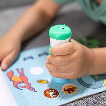 Melissa & Doug Sticker Wow!\u2122 Sticker Stamper and 24-Page Activity Pad, 300 Stickers, Arts an... | Amazon (US)