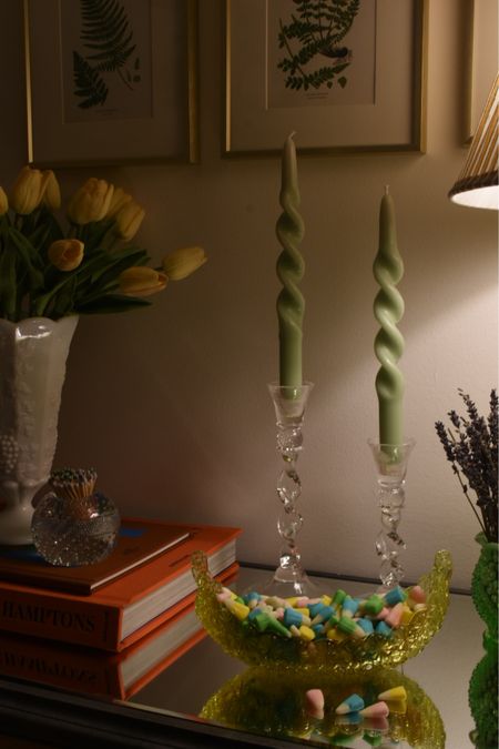 Faux floral tulips and adorable twisted candle sticks both from Amazon

#LTKfindsunder50 #LTKfindsunder100 #LTKSeasonal