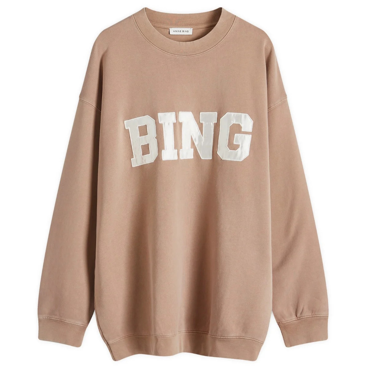 Anine Bing Women's Tyler Sweatshirt in Washed Iron, Size Small | END. Clothing