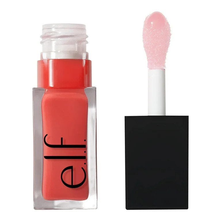E.L.F. Glow Reviver Lip Oil, Nourishing Tinted Lip Oil For A High-Shine Finish, Infused With Jojo... | Walmart (US)