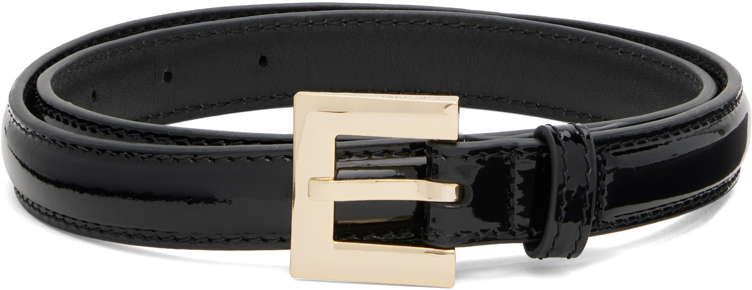 ANINE BING Black Nicola Belt | SSENSE