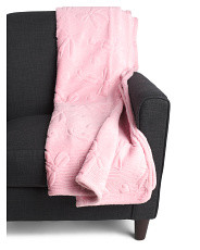 Faux Fur Bows Throw | Marshalls