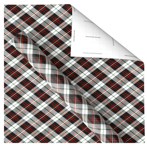 40IN Jumbo Plaid Print Wrapping Paper by Holiday Time | Walmart (US)
