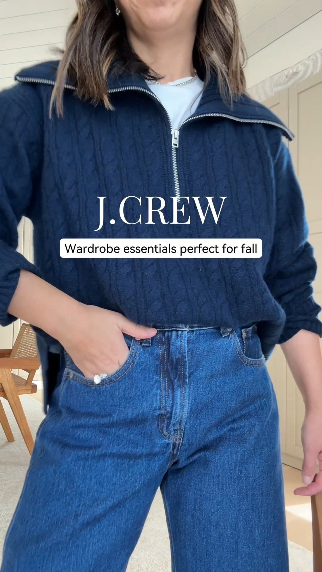 The one styling rule I use all the time is the sandwich method. Connecting the top and bottom of your outfit (like matching your bag and shoes) makes everything feel more intentional. Showing a few ways I’m using it with @jcrew pieces for fall. #injcrew #ad

Cashmere quarter zip xs
Berkeley large shoulder bag
Mid-rise barrel jeans regular 26 - cut hems
Classic loafers 5

#LTKPetite