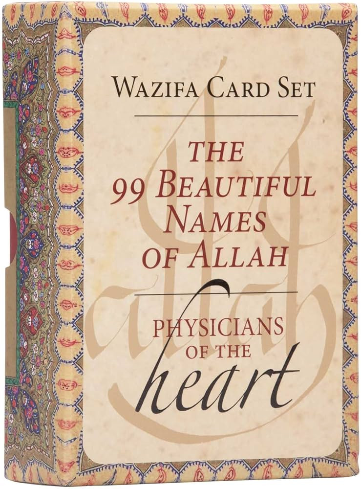 99 Beautiful Names of Allah: Physicians of the Heart Wazifa Card Set (Mandala Earth) | Amazon (UK)