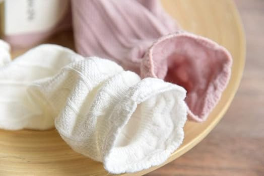 CozyWay Knee High Socks Newborn Infants Toddlers Girls Tube Ruffled Uniform Long Stockings | Amazon (US)