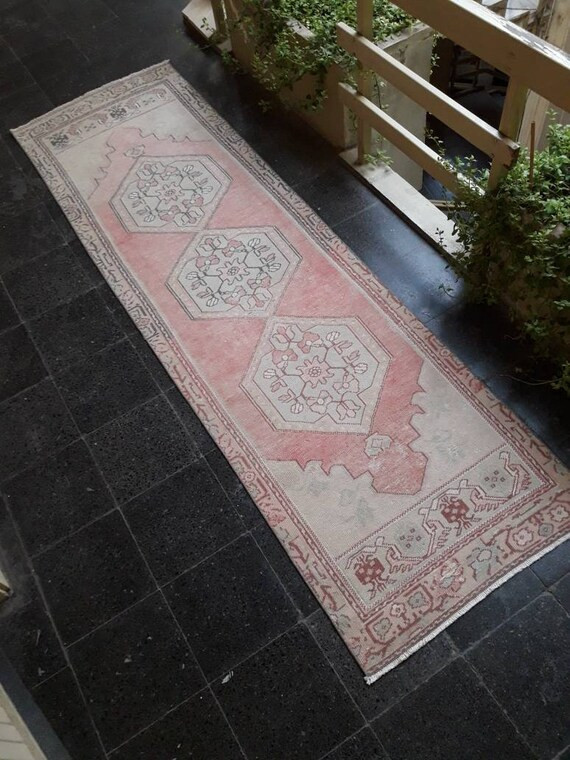 Oushak Runner Rug Runner Rug2.8x9.6ft FREE SHIPPING Turkish | Etsy | Etsy (US)