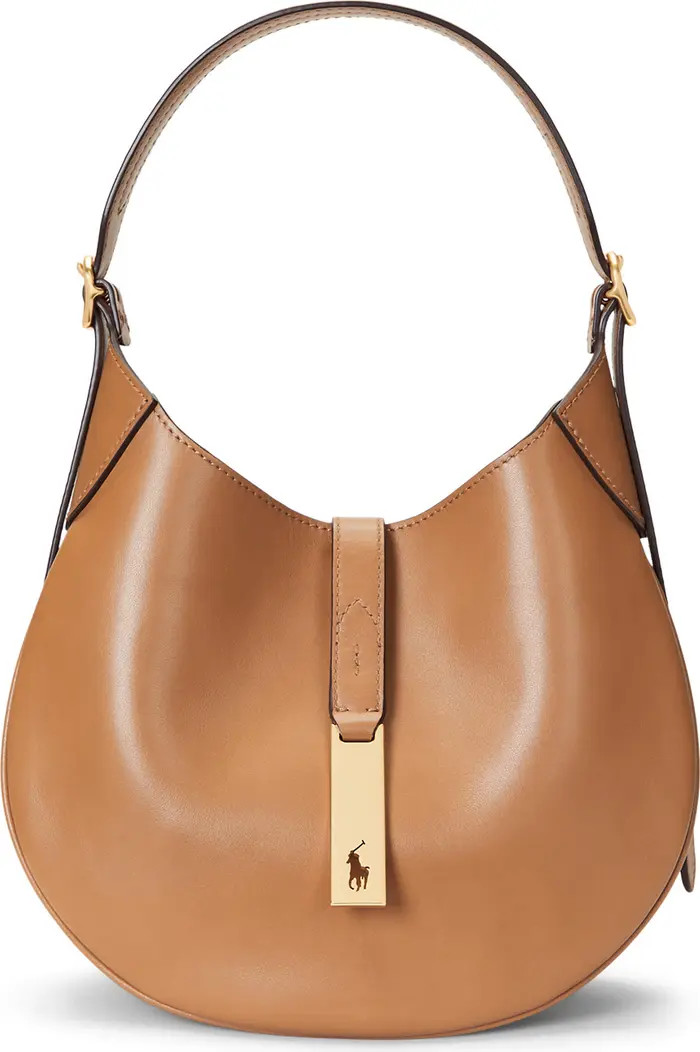 Small Polo ID Leather Shoulder Bag | Nordstrom