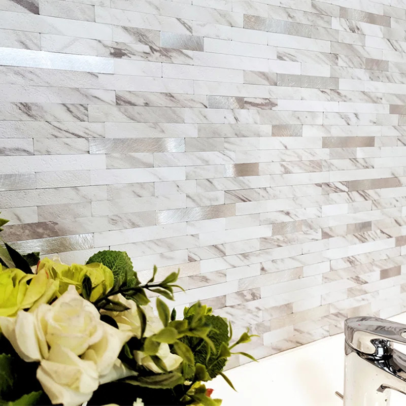 12" x 12" Vinyl Peel & Stick Mosaic Tile | Wayfair North America