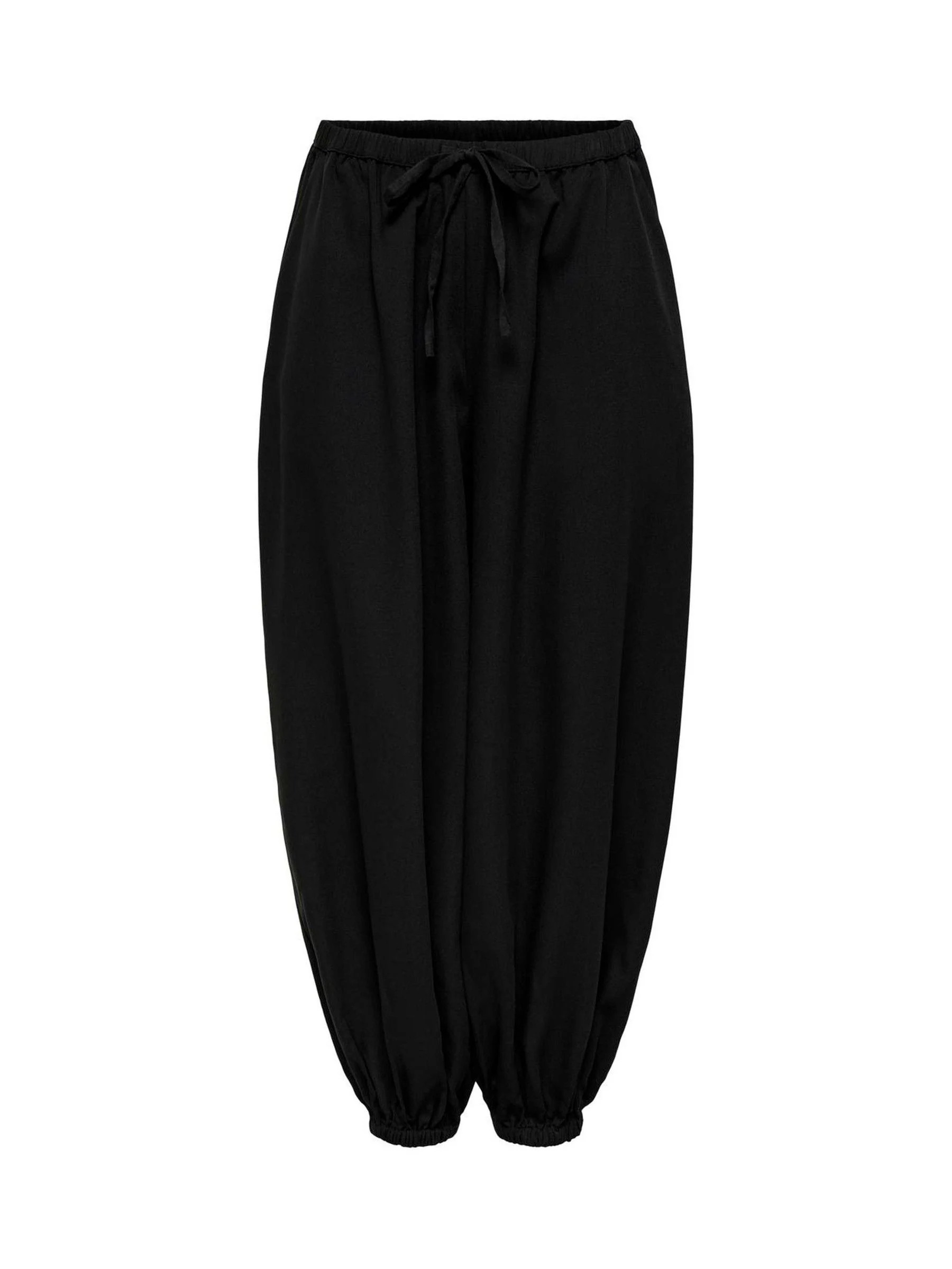 JDY JDY Black Balloon Trousers With Tie Waist | Next US