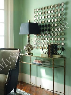 Spectacular XL Mirrored Wall Art Contemporary Square | Amazon (US)