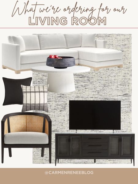 What we’re ordering for our living room!

Accent chair, console table, area rug, throw pillow, sectional sofa, coffee table

#LTKhome #LTKstyletip #LTKSeasonal
