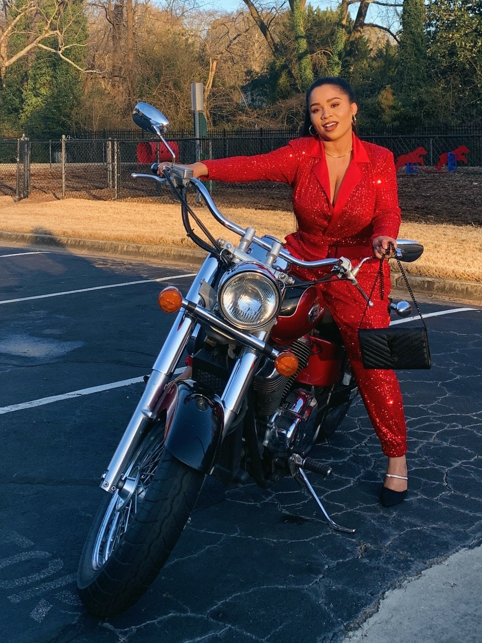 When they said “Seeing Red,” they mean the unforgettable INC International Concepts Red Sequin Jumpsuit (available in red and black). This outfit is the kind you wear when you want to feel chic, polished, and impossible to ignore. Every sequin catches the light, the fit hugs in all the right places, and that deep red undertone gives luxury written all over it.
This is for holiday nights, birthday dinners, glam events, and those “I deserve to look amazing” moments. It’s confidence in fabric form — bold, flattering, and made to turn heads. If you’ve been waiting for a statement piece that makes getting dressed effortless… this jumpsuit is the one ☝️. 

Scroll down to shop the exact jumpsuit and step into your main-character moment ✨
 Macy’s, wedding guests, jumpsuit, holiday, red outfits, black outfits, sequins, INC International Concepts jumpsuit, black sequin jumpsuit, Seeing Red jumpsuit, deep red sequin outfit, holiday party outfit women, New Year’s Eve jumpsuit, women’s evening jumpsuit, Macy’s jumpsuit, glam party outfit, festive fashion, night out outfit, statement jumpsuit, sequin outfit ideas, luxury party look, LTK outfit, birthday outfit women


#LTKootd #LTKHoliday #LTKgrwm