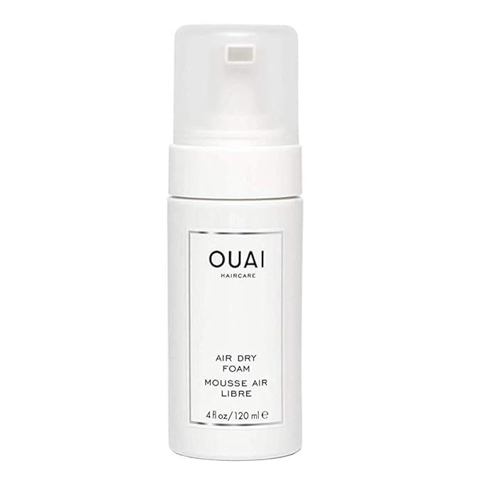 OUAI Air Dry Foam. Wash and Wear Mousse for Perfect Air-Dried Waves. Packed with Kale and Carrot ... | Amazon (US)