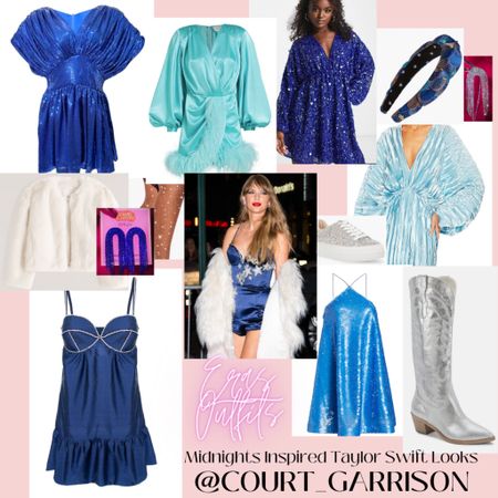 Taylor Swift Outfit Ideas: Midnights!  Included cute Sneakers & multiple Taylor Swift Concert looks! ✨✨✨
.
.
 I linked some sparkly tights too, and cowgirl boots to wear to the show ✨✨✨✨ PLUS, the cutest cardigan! 
.
.
.
#erastour #Rep #Reputation #nashvilleoutfit #countryconcert #dresses #vacationoutfit #taylorswift #sequin 
#swifties #sparkletights #lavenderhaze #lavender #midnights #lover 
#youneedtocalmdown #rainbow #colorfulsparkles #bejeweled #midnights #speaknow #fearless 
#mirrorball #1989 #shakeitoff 
#sequinblazer #silversequins #folklore #evermore #cottagecore 


#LTKstyletip #LTKtravel #LTKFind