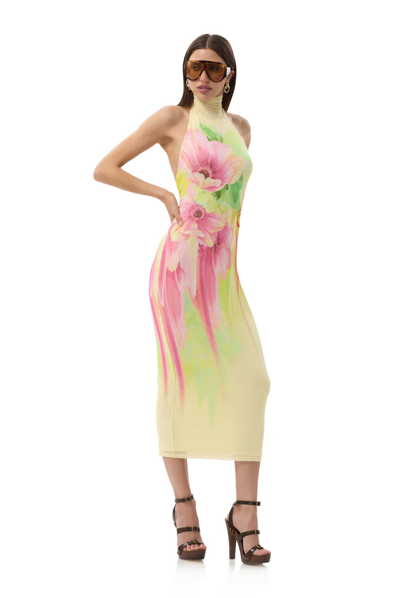 Olimpia Dress - Butter Peony | ShopAFRM