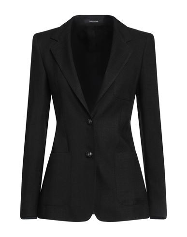Tagliatore 02-05 Woman Blazer Black Size 12 Viscose, Polyamide, Lyocell | YOOX (US)