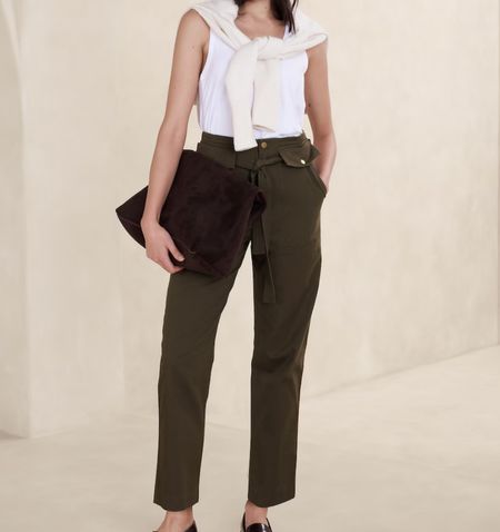 Have been wearing these pants on repeat and now they are on sale! A must have for your wardrobe! The tie is so cute with the pockets! 

I’m going to get another color! 


High waisted pants 
Workwear 
Summer work outfit 
Pants
Work pants 
White pants 

#LTKworkwear #LTKfindsunder50 #LTKsalealert