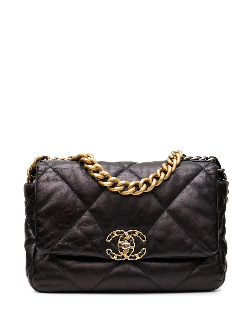 CHANEL Pre-Owned 19 Shoulder Bag | Black | FARFETCH PH | Farfetch Global