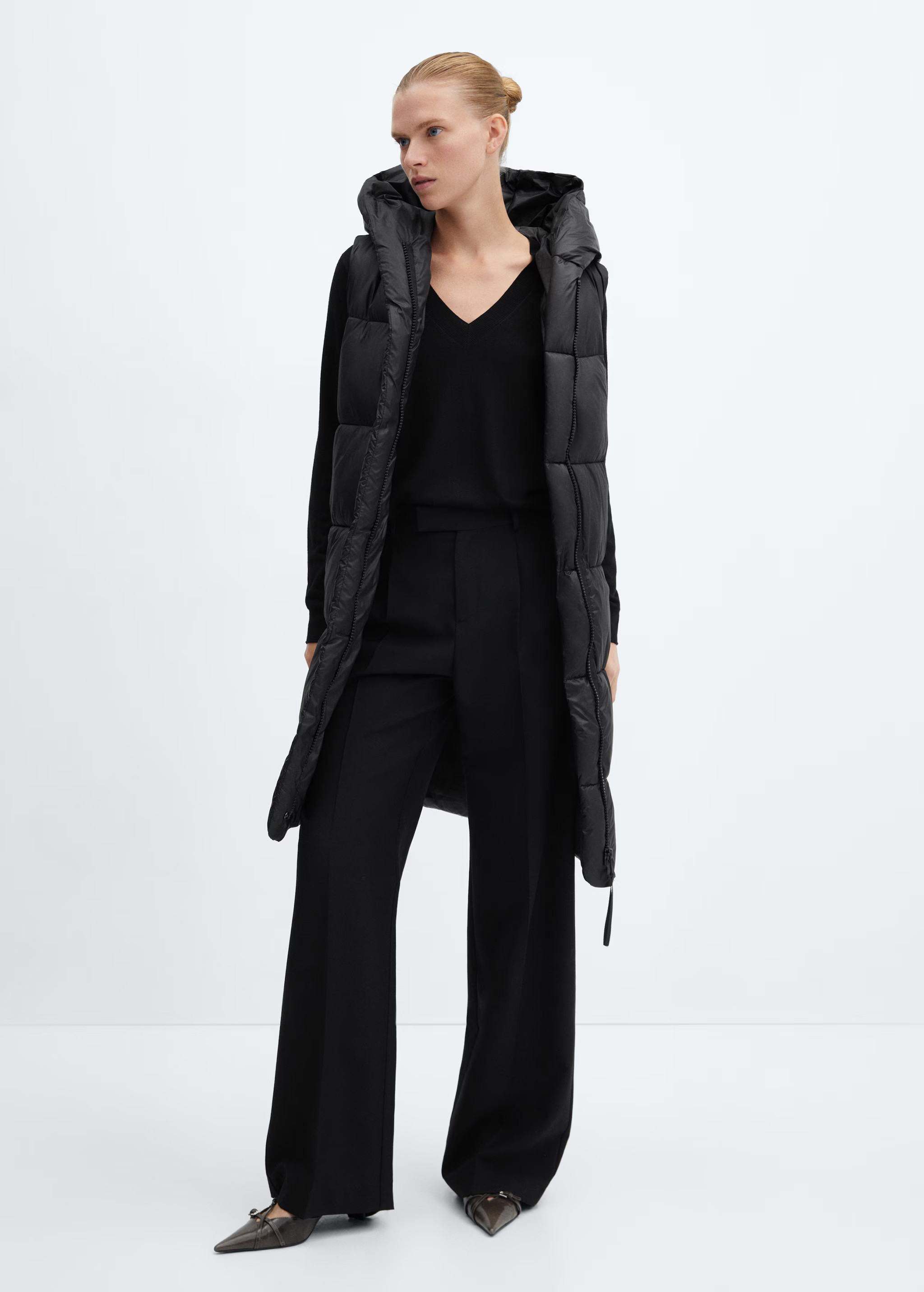 Long quilted vest | Mango (US/MX/AU)