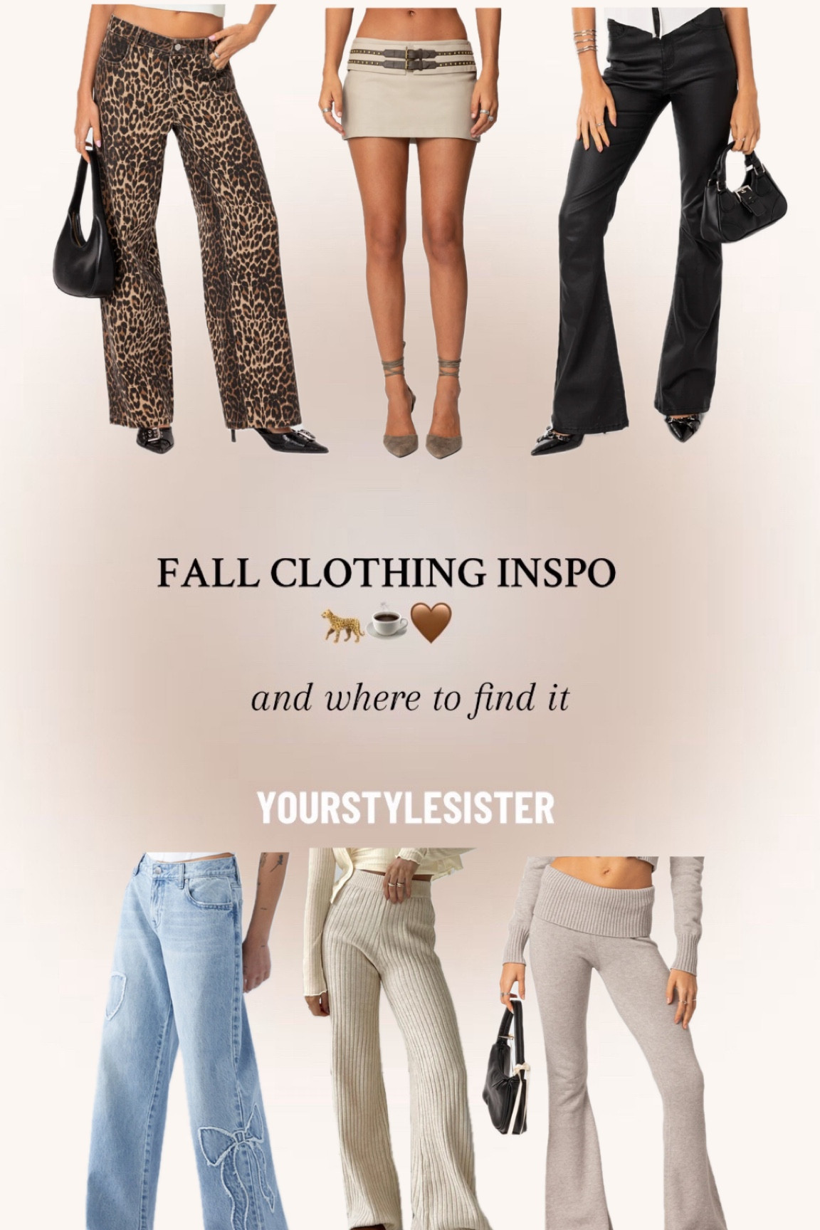 fall bottoms inspo

#LTKstyletip