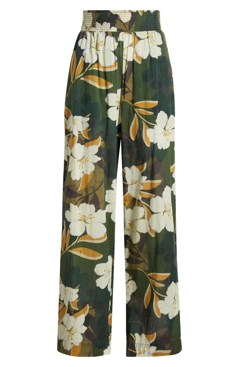 Rails Brendon Floral Wide Leg Cotton Pants | Nordstrom | Nordstrom