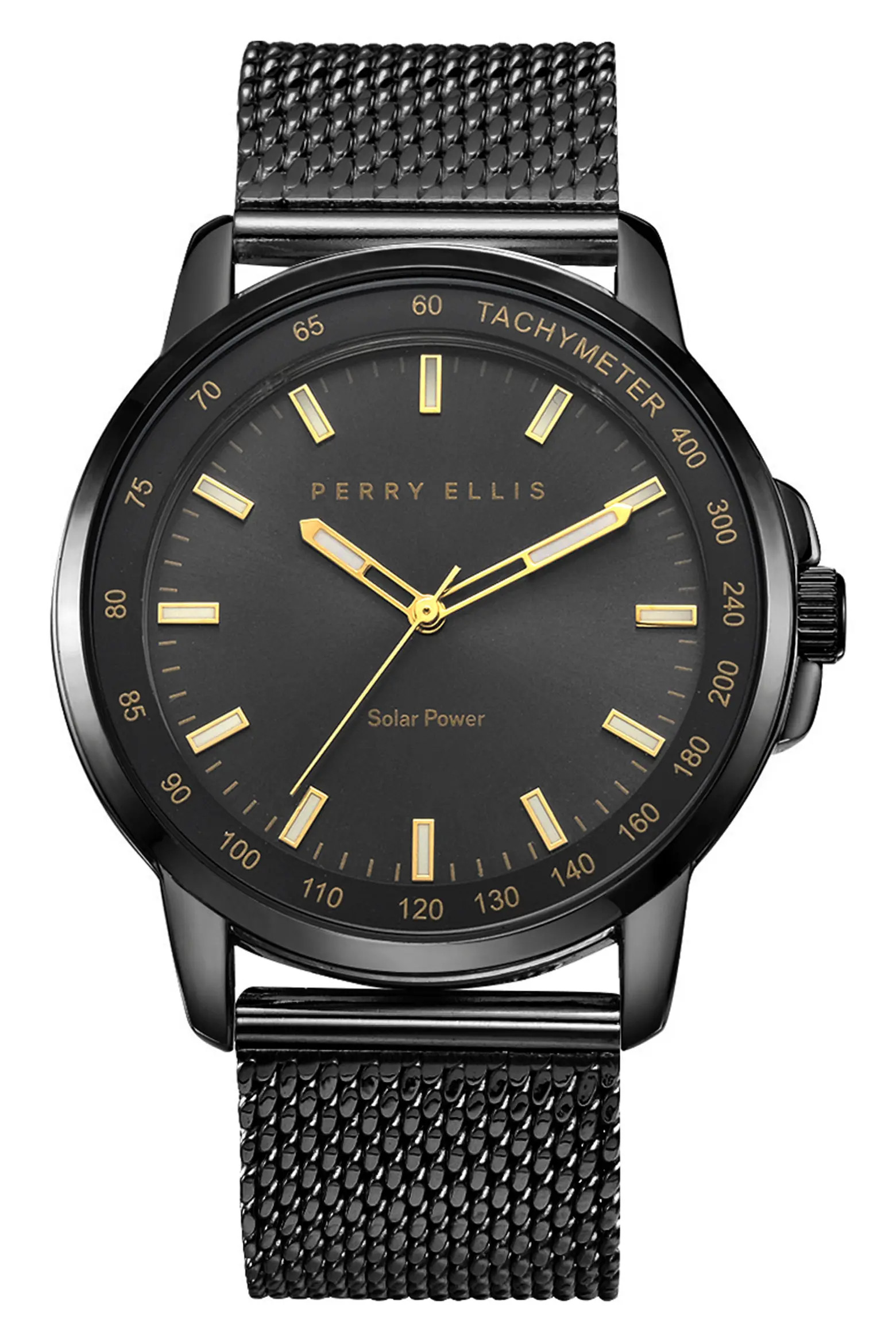 Solar Powered 3-Hand Quartz Mesh Strap Watch, 41mm (Men) | Nordstromrack | Nordstrom Rack