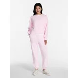 No Boundaries Boxy Fleece Sweatshirt, Midweight, Women's XXS-XXL | Walmart (US)