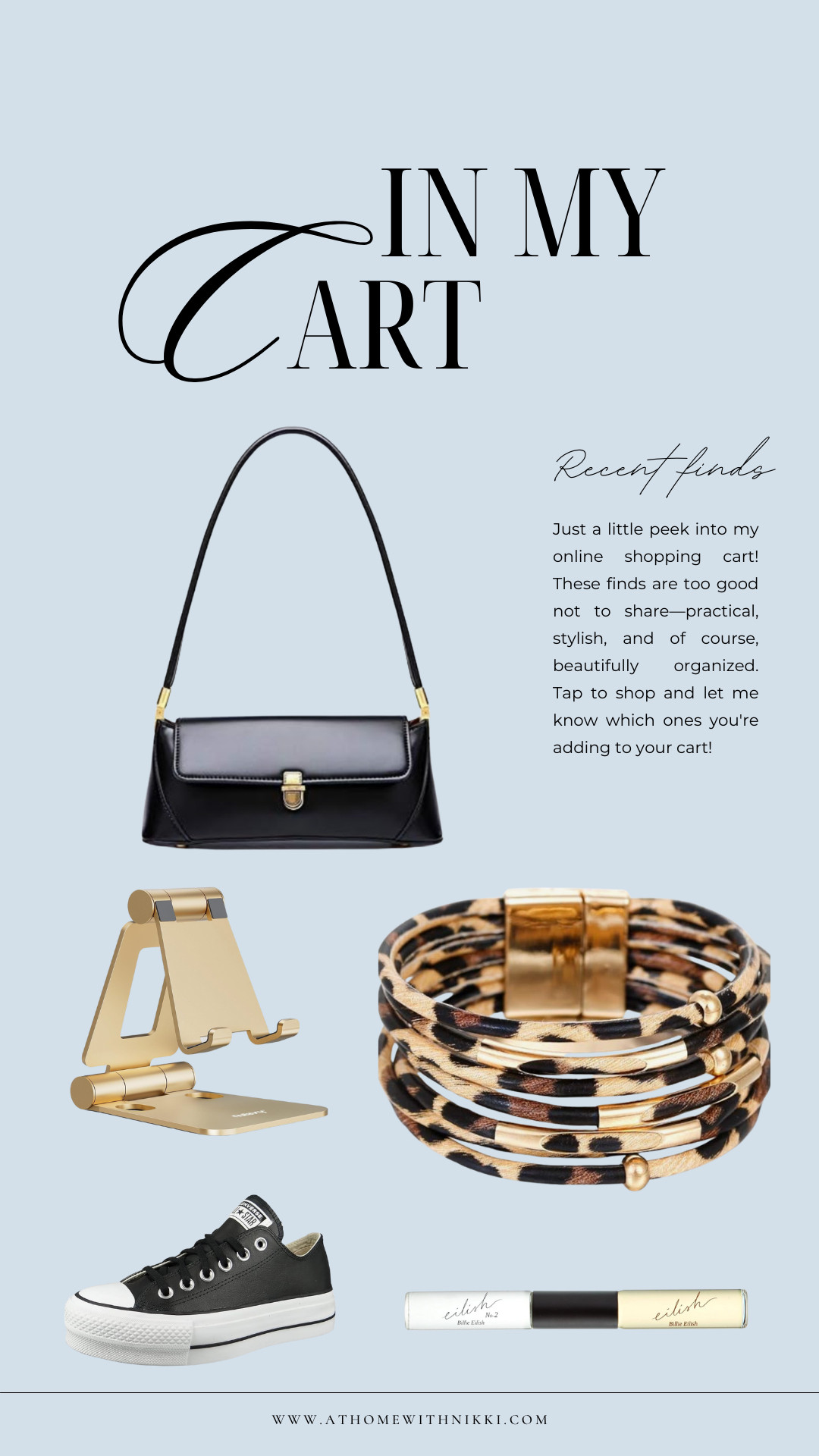 Just a little peek into my online shopping cart! 🛍️✨ These finds are too good not to share—practical, stylish, and of course, beautifully organized. Tap to shop and let me know which ones you're adding to your cart! 🛒💕 #LTKFinds #ShoppingFavorites #AtHomeWithNikki 

 