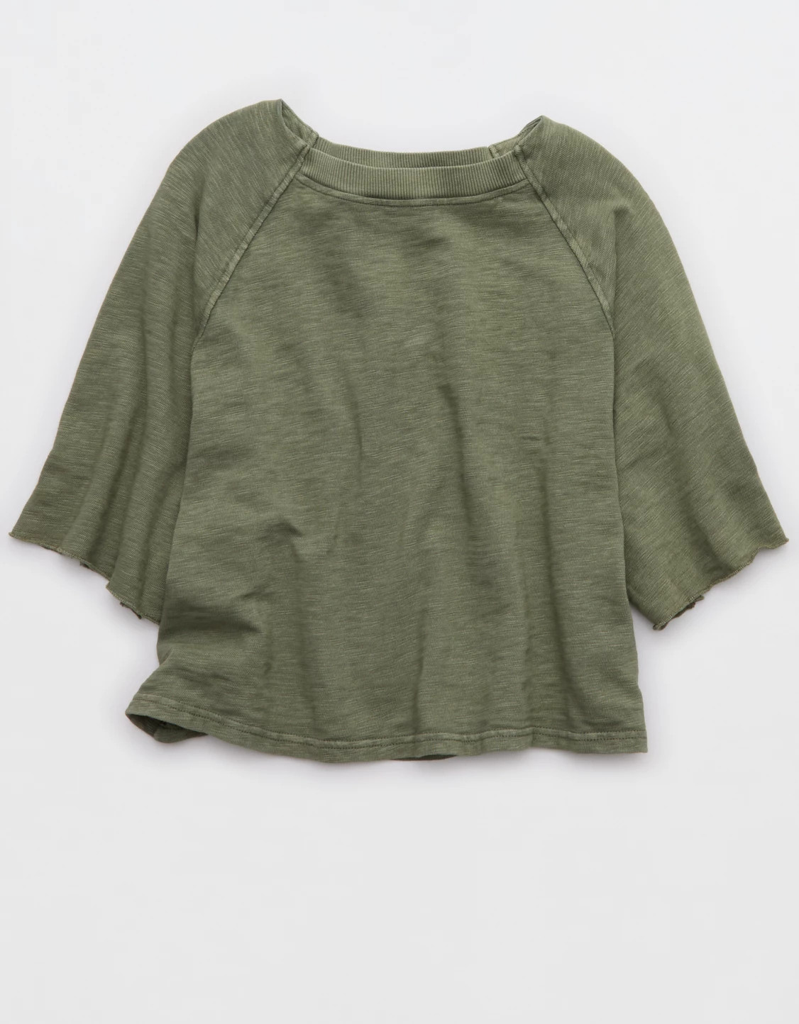 Aerie It's Casual Knit Slub T-Shirt | Aerie