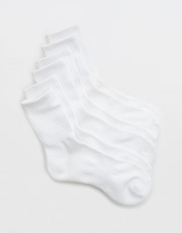 OFFLINE By Aerie Crew Sock 3-Pack | Aerie