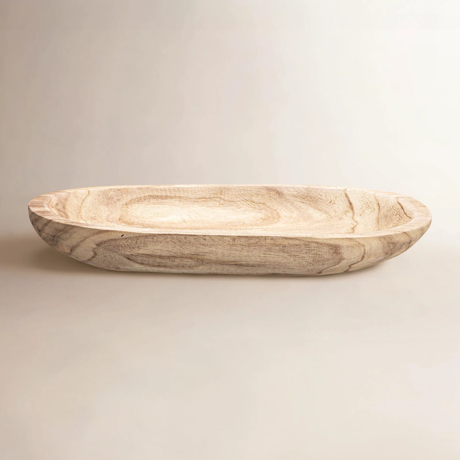 Hand-Carved Paulownia Wood Bowl | Wayfair North America