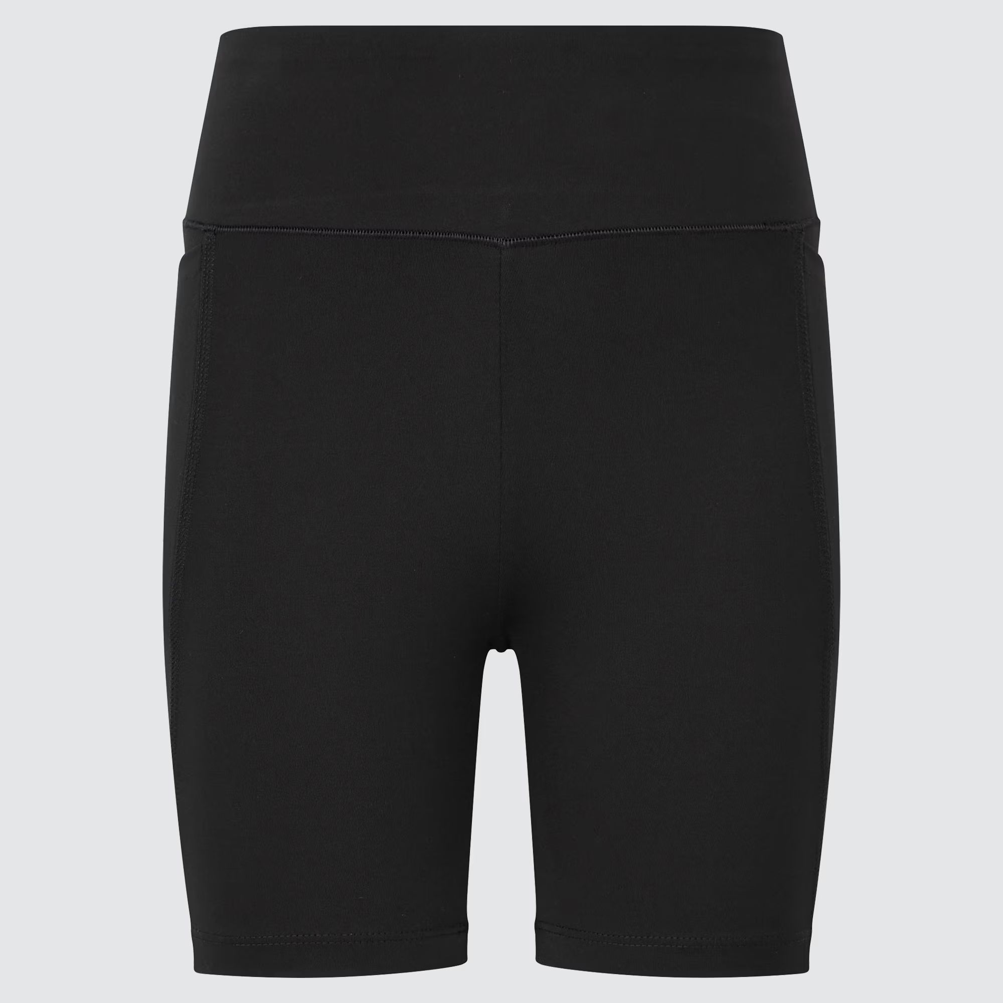 UNIQLO Airism Soft Pocketed Biker Shorts, Black, 7-8Y(130) | UNIQLO (US)