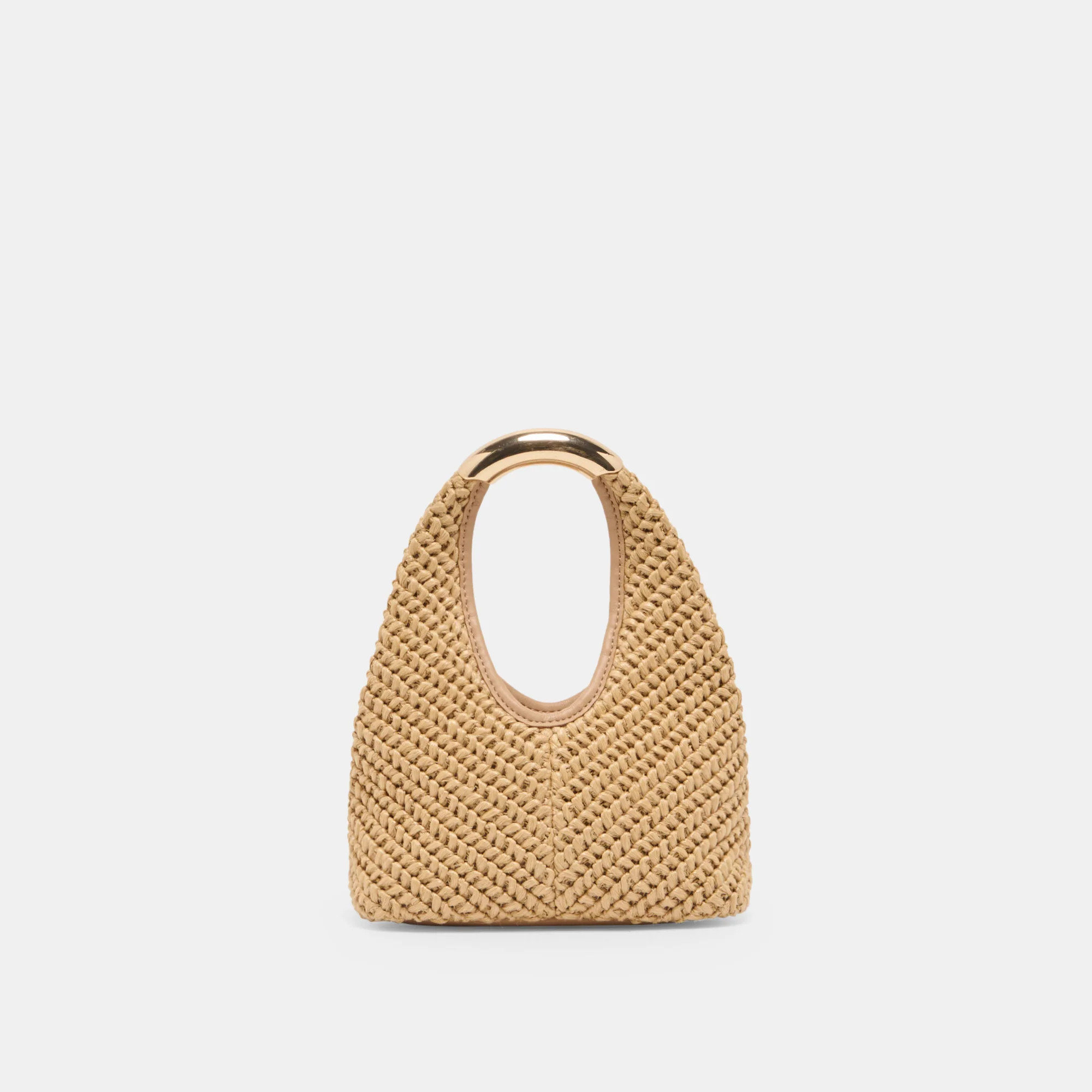 Evelise Handbag Natural Raffia | DolceVita.com