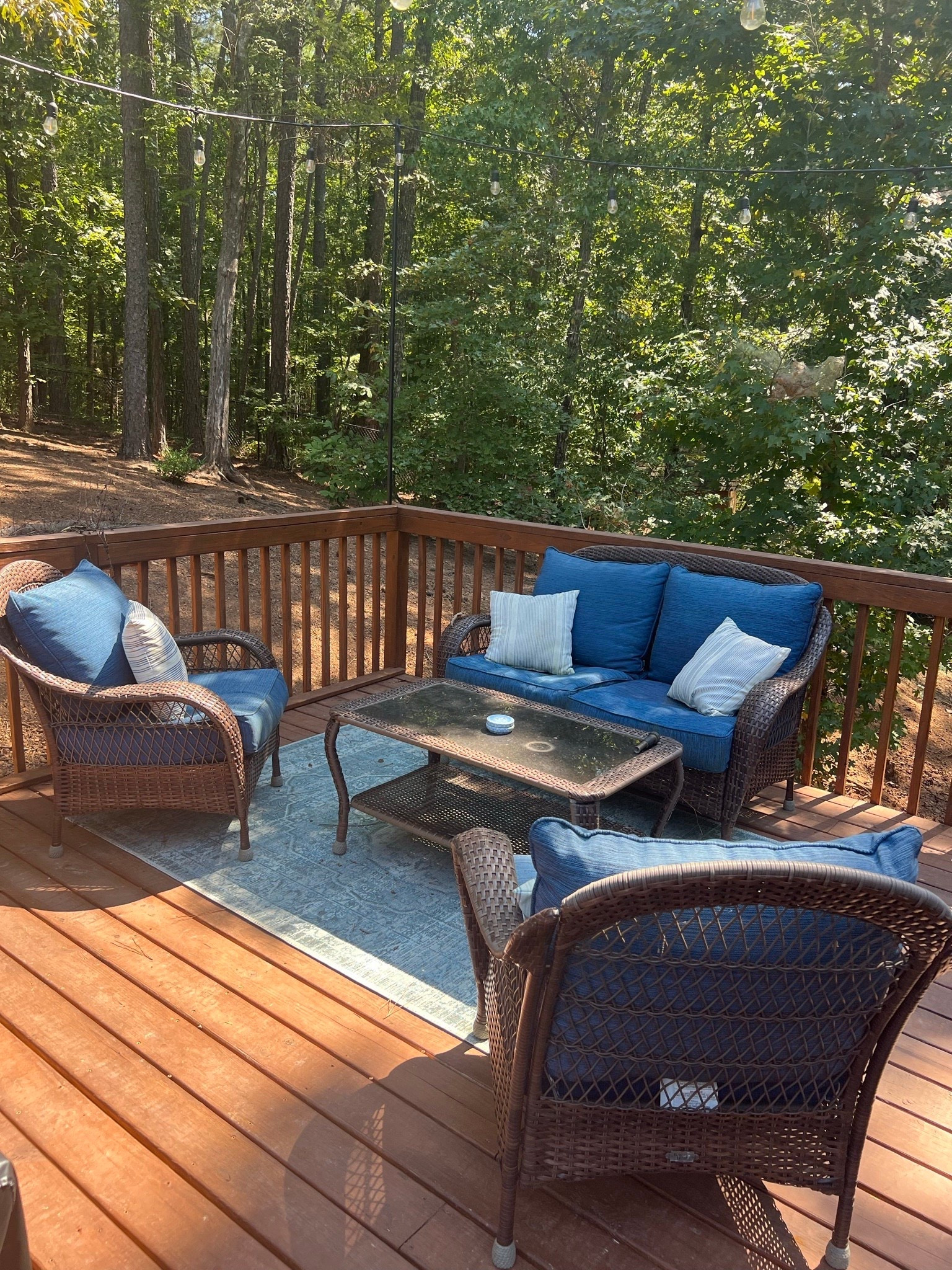 Porch sitting area 

#LTKdayinmylife #LTKSeasonal #LTKHome