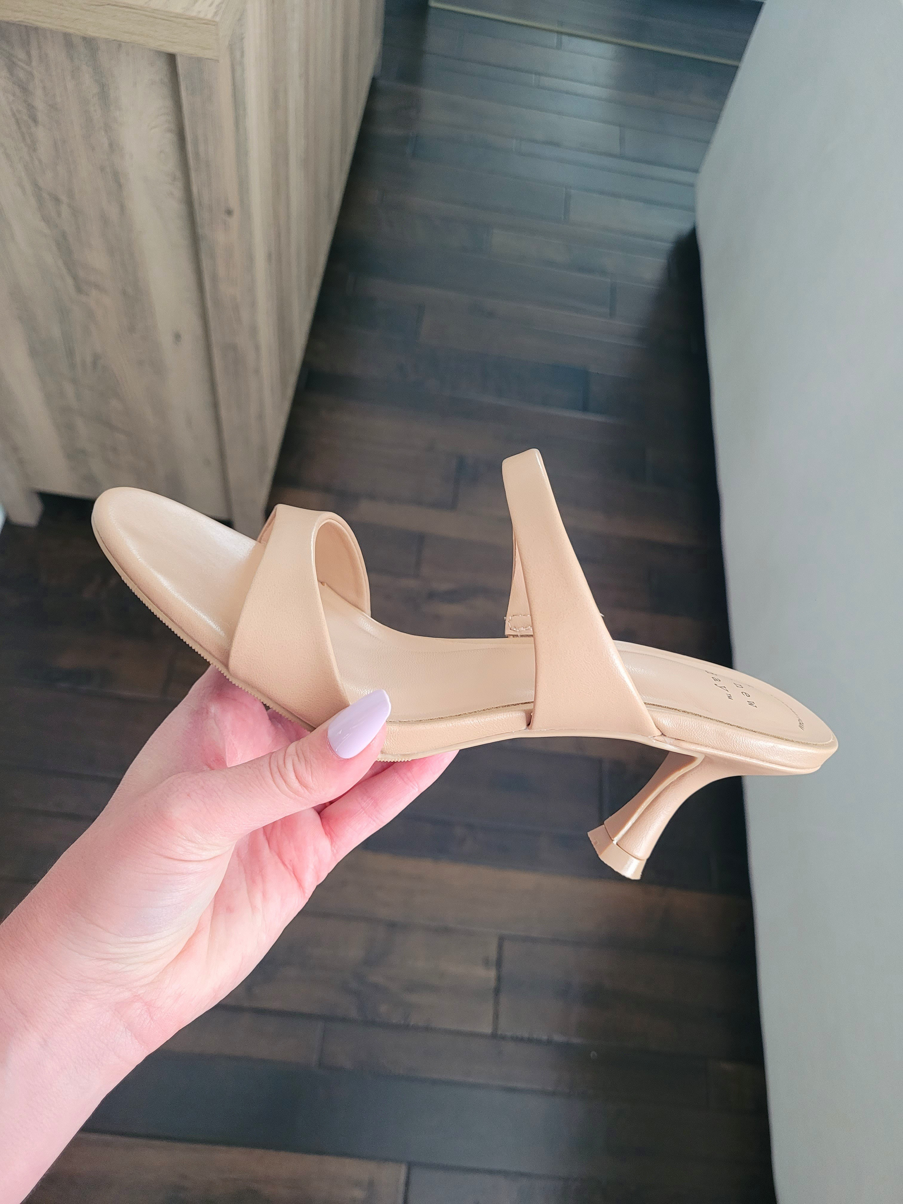 Must have neutral kitten heel sandals for all of your summer outfits on sale now @Target !!! Perfect for beach vacation outfits, office outfits, date night outfits and more!  I love them paired with dresses, shorts, and wide leg white pants for summer!

#LTKSaleAlert #LTKWorkwear #LTKTravel