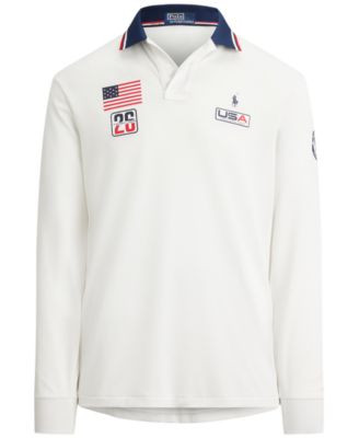 Polo Ralph Lauren Men's Team USA Performance Mesh Polo Shirt - Macy's | Macy's