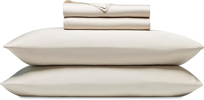 Cozy Earth Luxury Bed Sheet Set - 100% Viscose from Bamboo Fabric, Ultra-Soft & Breathable, Fits ... | Amazon (US)
