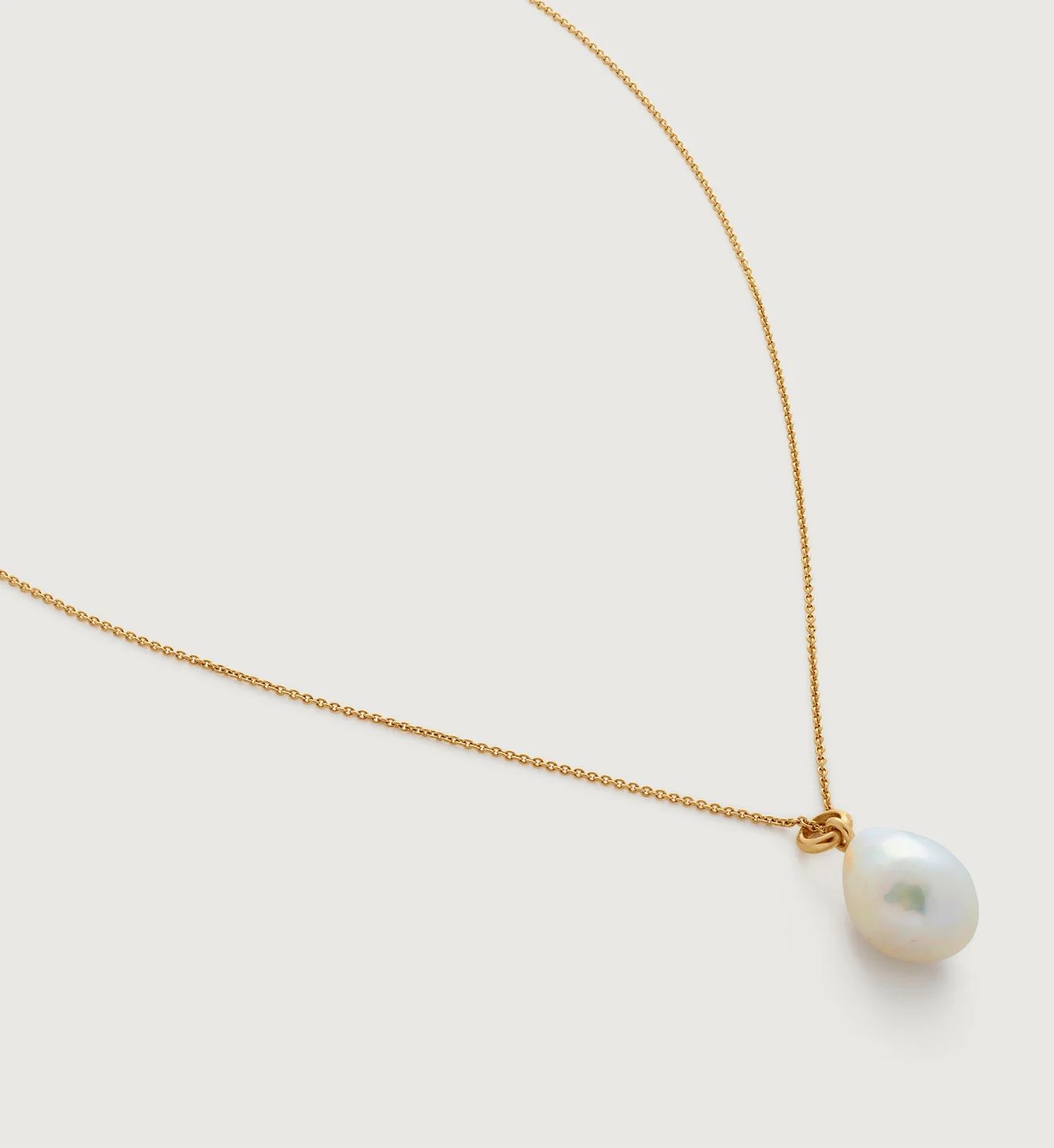 Nura Pearl Necklace | Monica Vinader (Global)