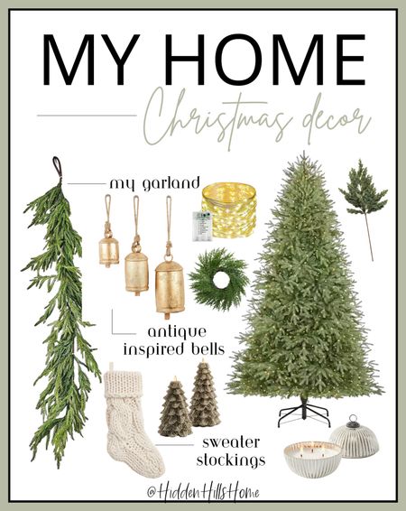 My Christmas decor finds! A roundup of my holiday home decor including my Christmas tree, stockings, garland, and Christmas candle! #Christmas #holiday #home

#LTKhome #LTKHoliday #LTKsalealert