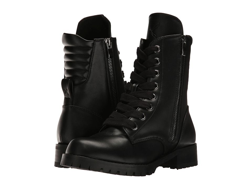 Capezio - Flat Combat Boot (Black) Women's Shoes | Zappos