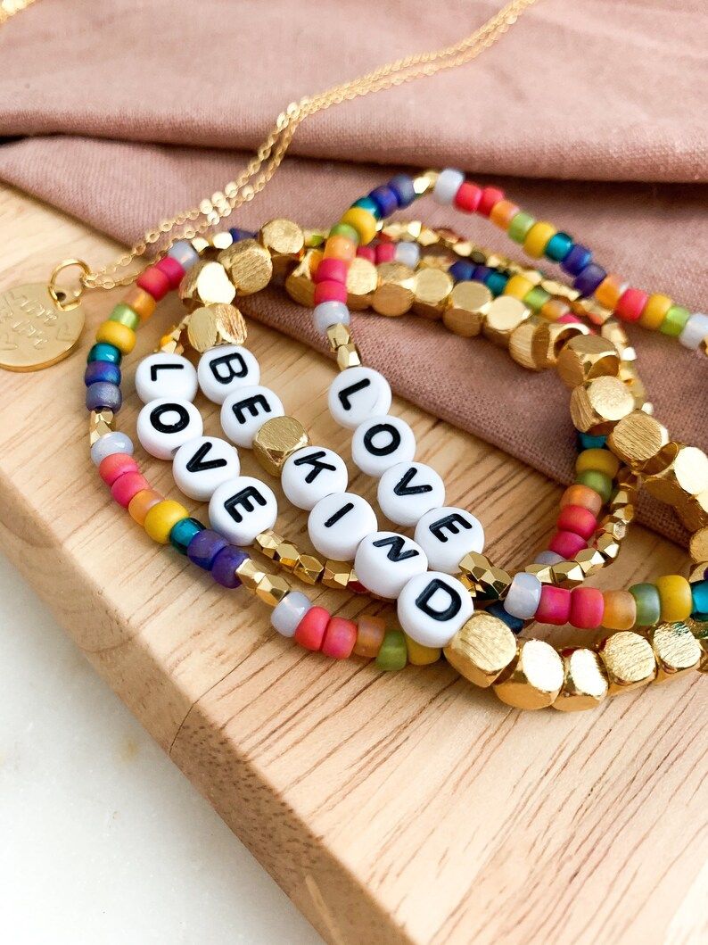 Name Bracelets | Dainty Gold Name bracelets | Stacking Bracelets | Rose gold Bracelets | Initial ... | Etsy (US)