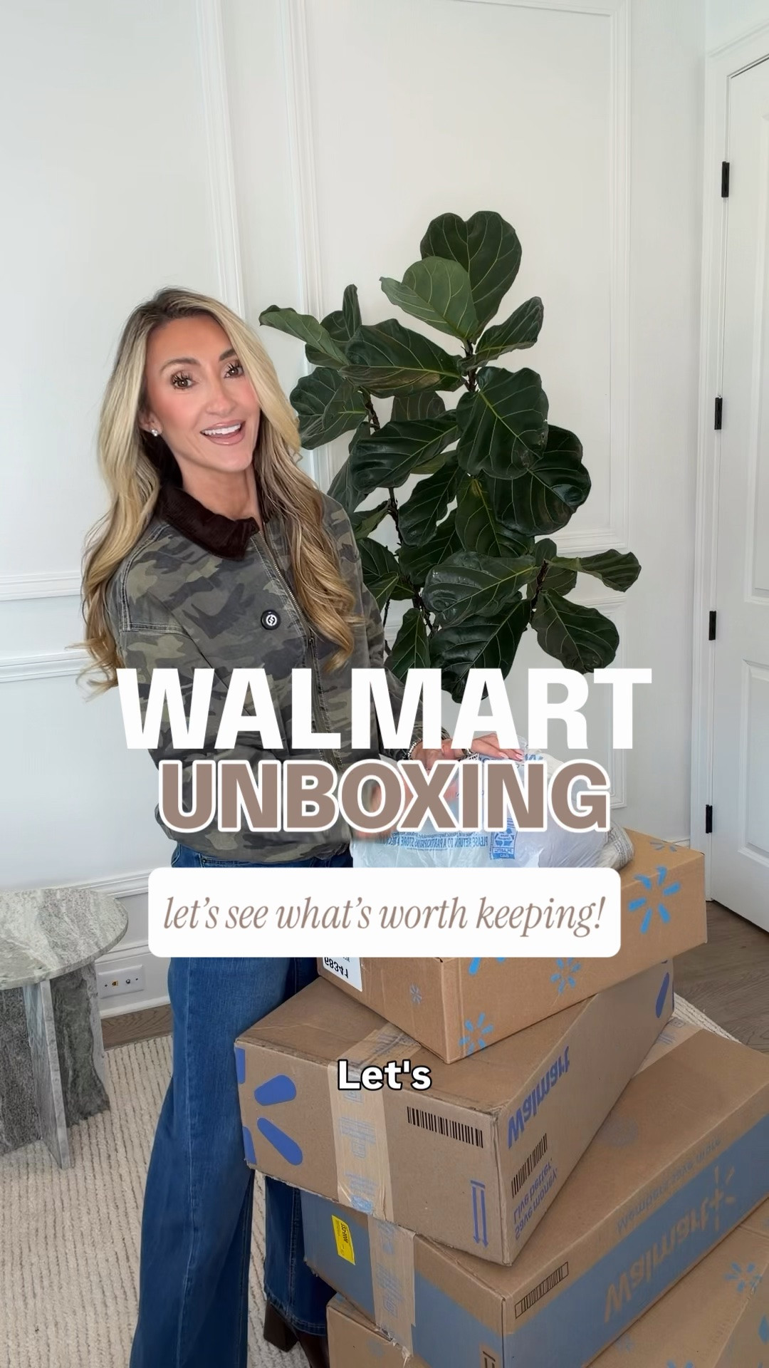 Walmart unboxing!! Let’s see what’s worth keeping 🤩✨

#LTKootd #LTKgrwm #LTKSaleAlert