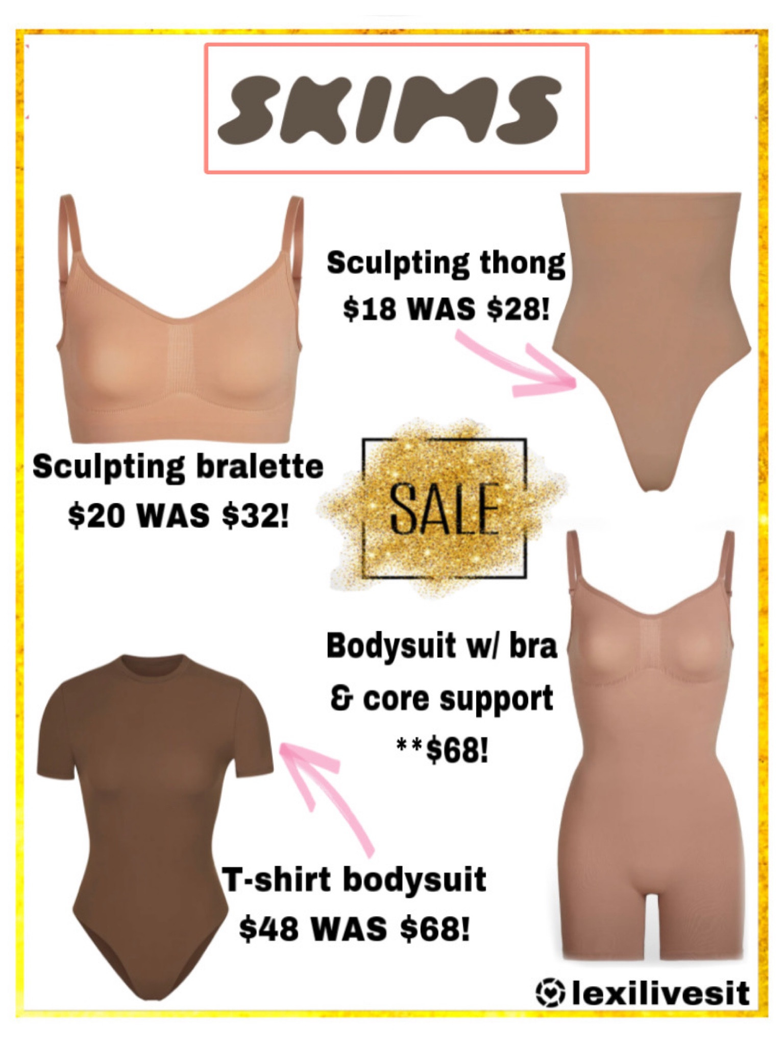 SKIMS is on sale! Women’s Shapewear that doesn’t break my budget? Yes, please! 😍 Can’t wait to wear the bodysuit under my new Holiday dresses! 

#LTKstyletip #LTKcurves #LTKsalealert