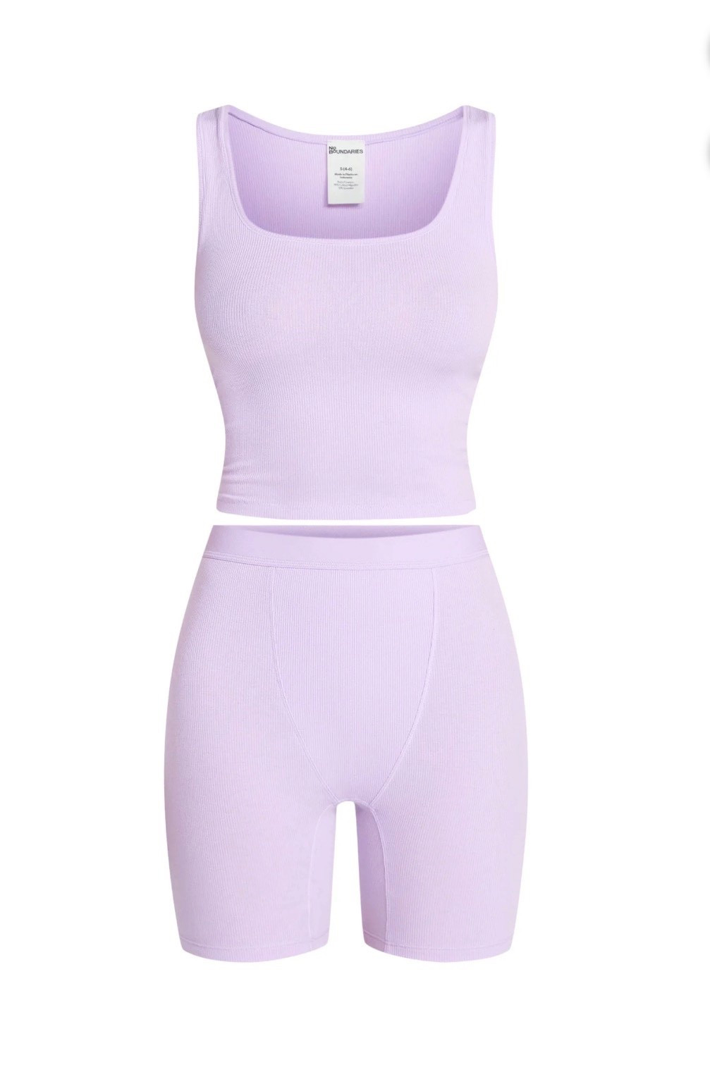 Cotton ribbed 2 piece set 💜